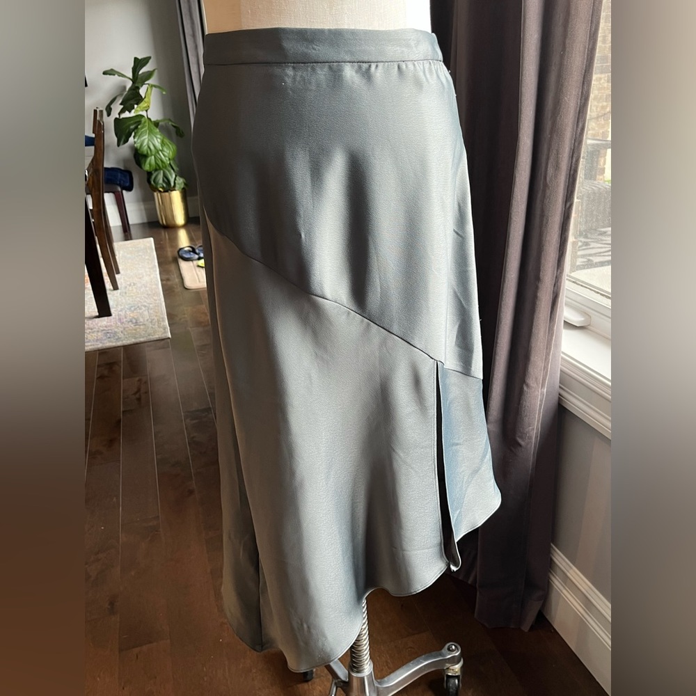 DYNAMITE skirt new with tags in metallic sage size M